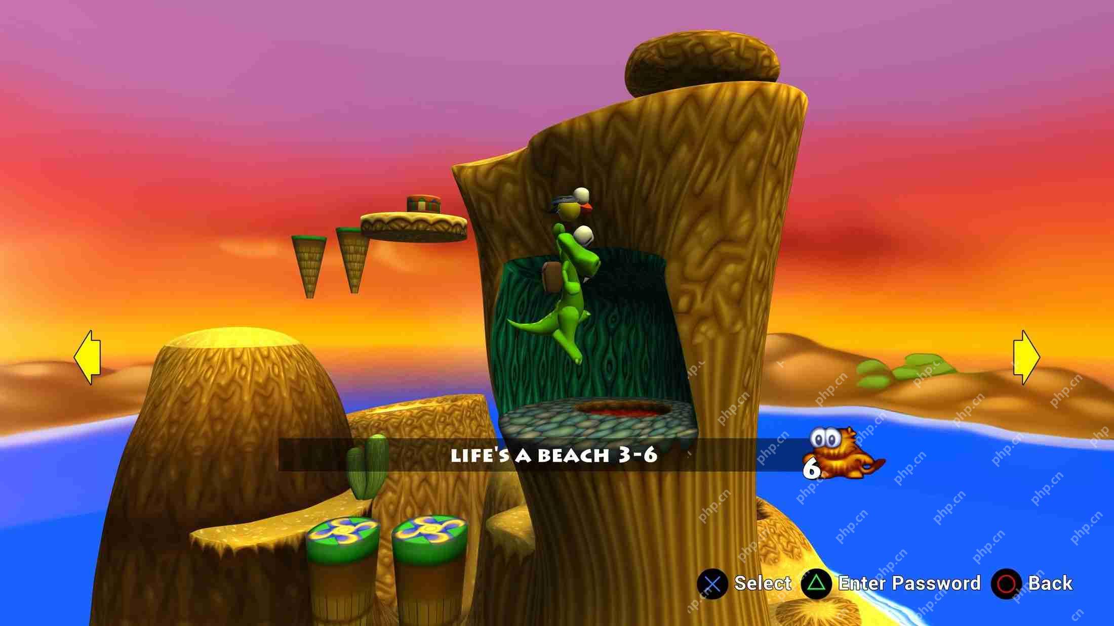 How to Complete Desert Island in Croc Legend of the Gobbos