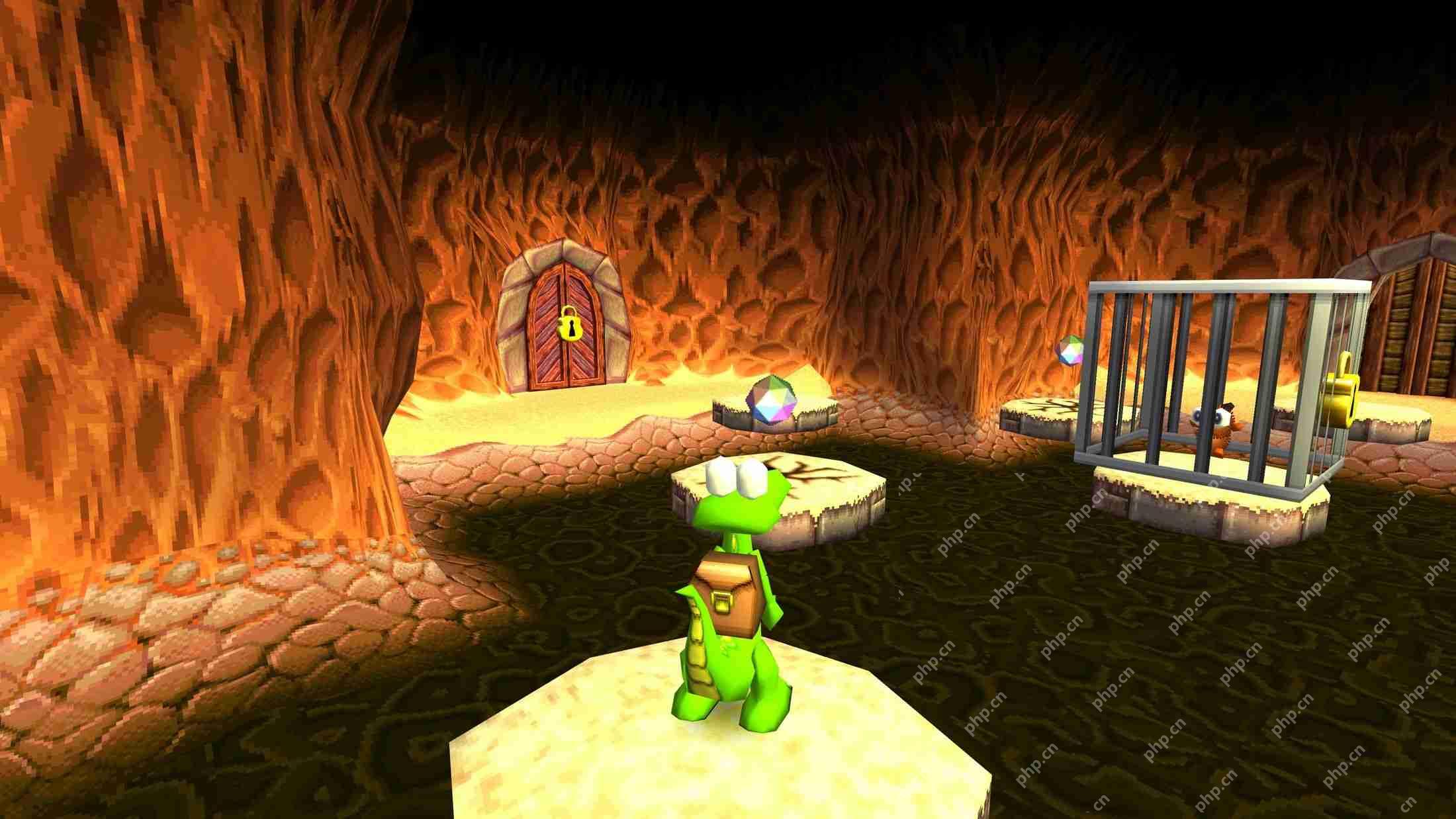 How to Complete Desert Island in Croc Legend of the Gobbos