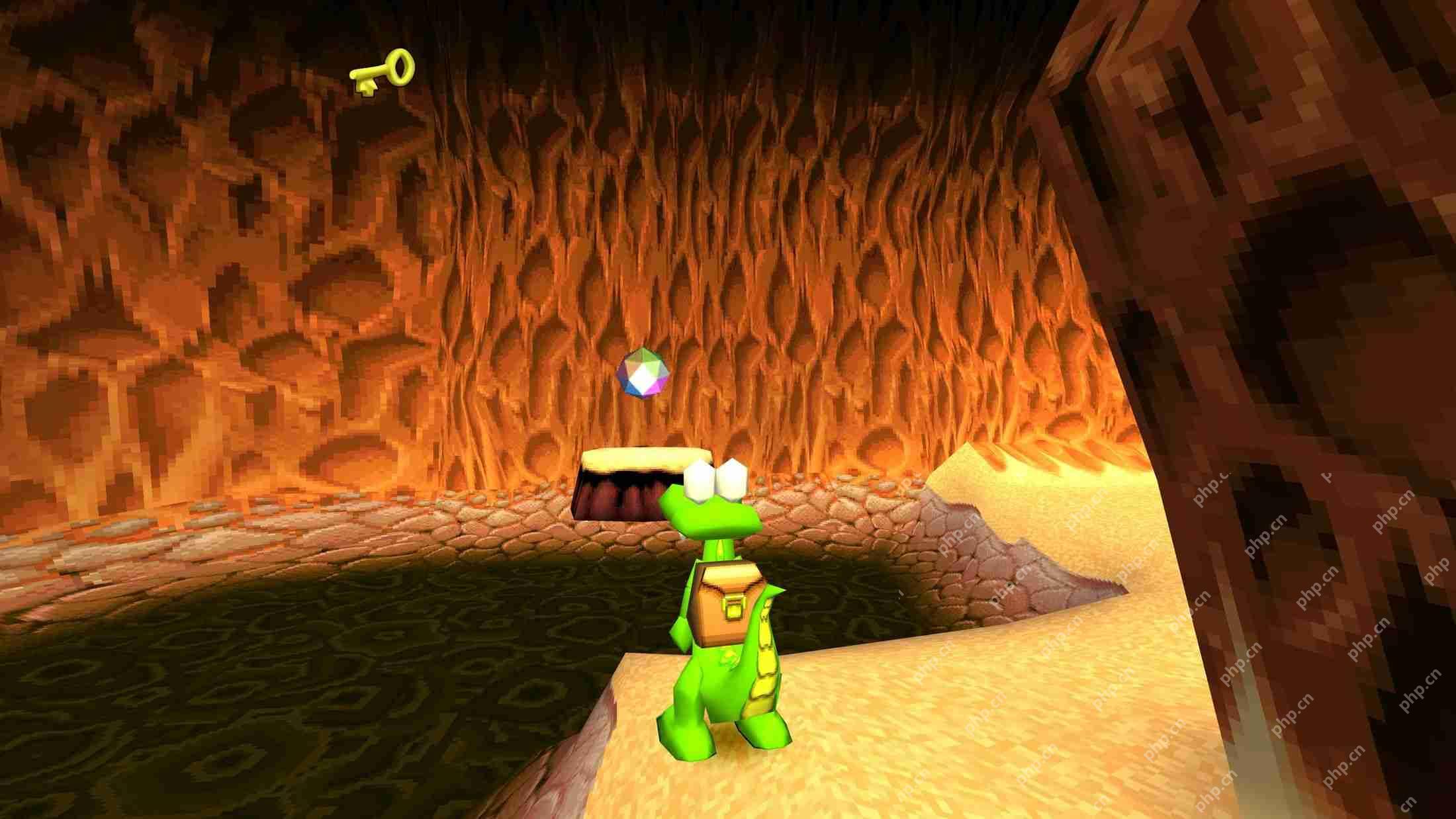 How to Complete Desert Island in Croc Legend of the Gobbos