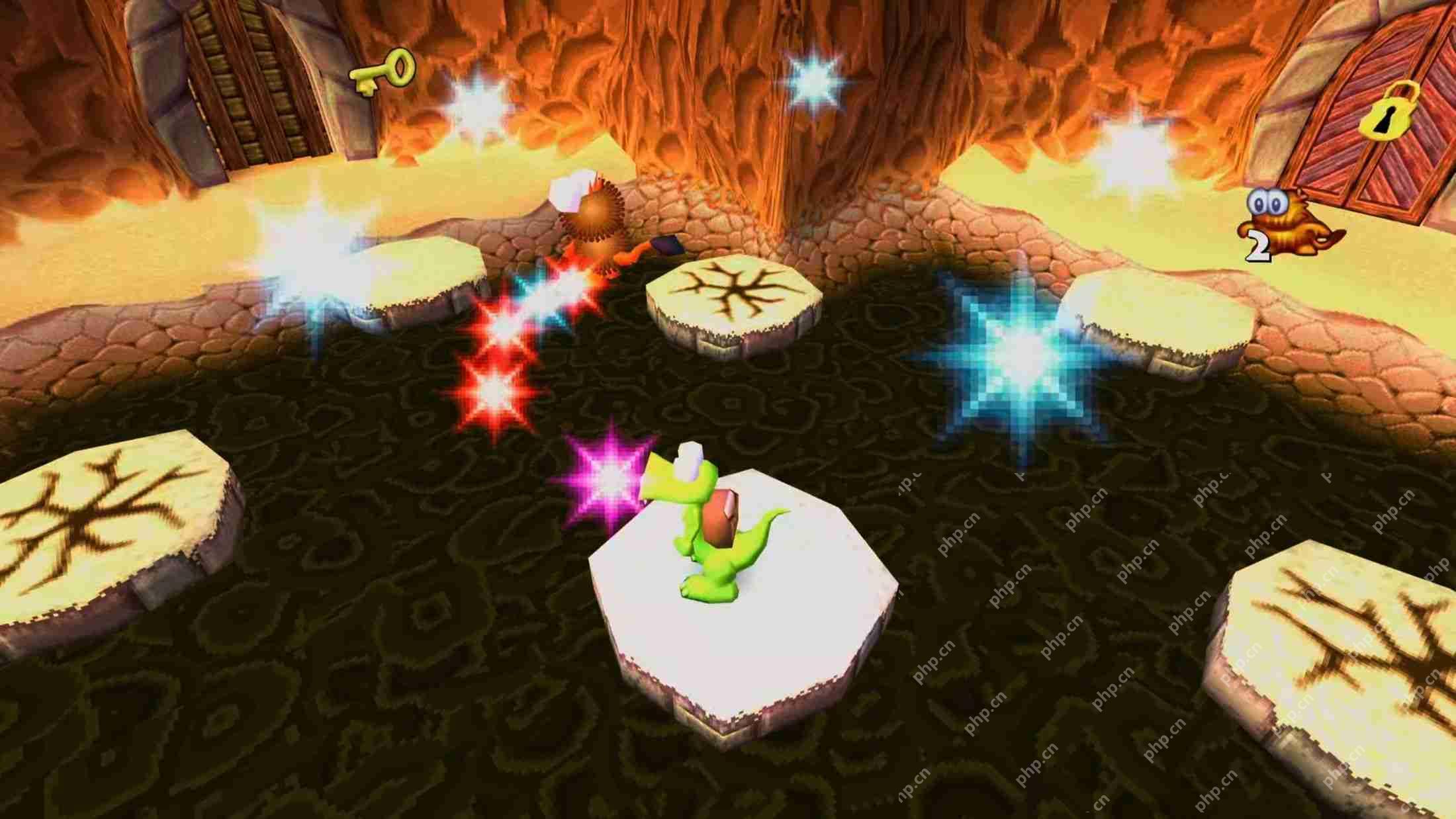 How to Complete Desert Island in Croc Legend of the Gobbos