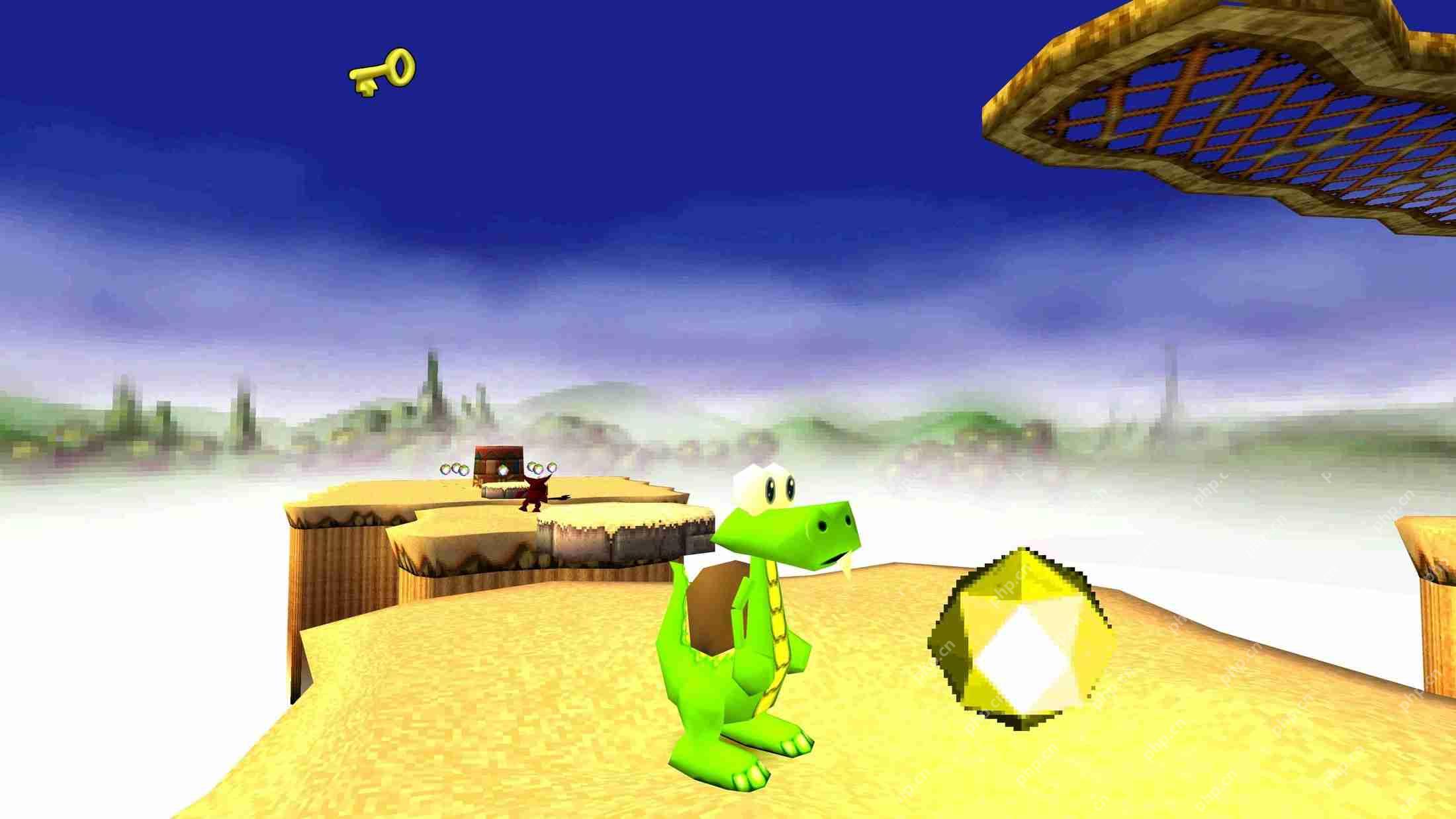 How to Complete Desert Island in Croc Legend of the Gobbos