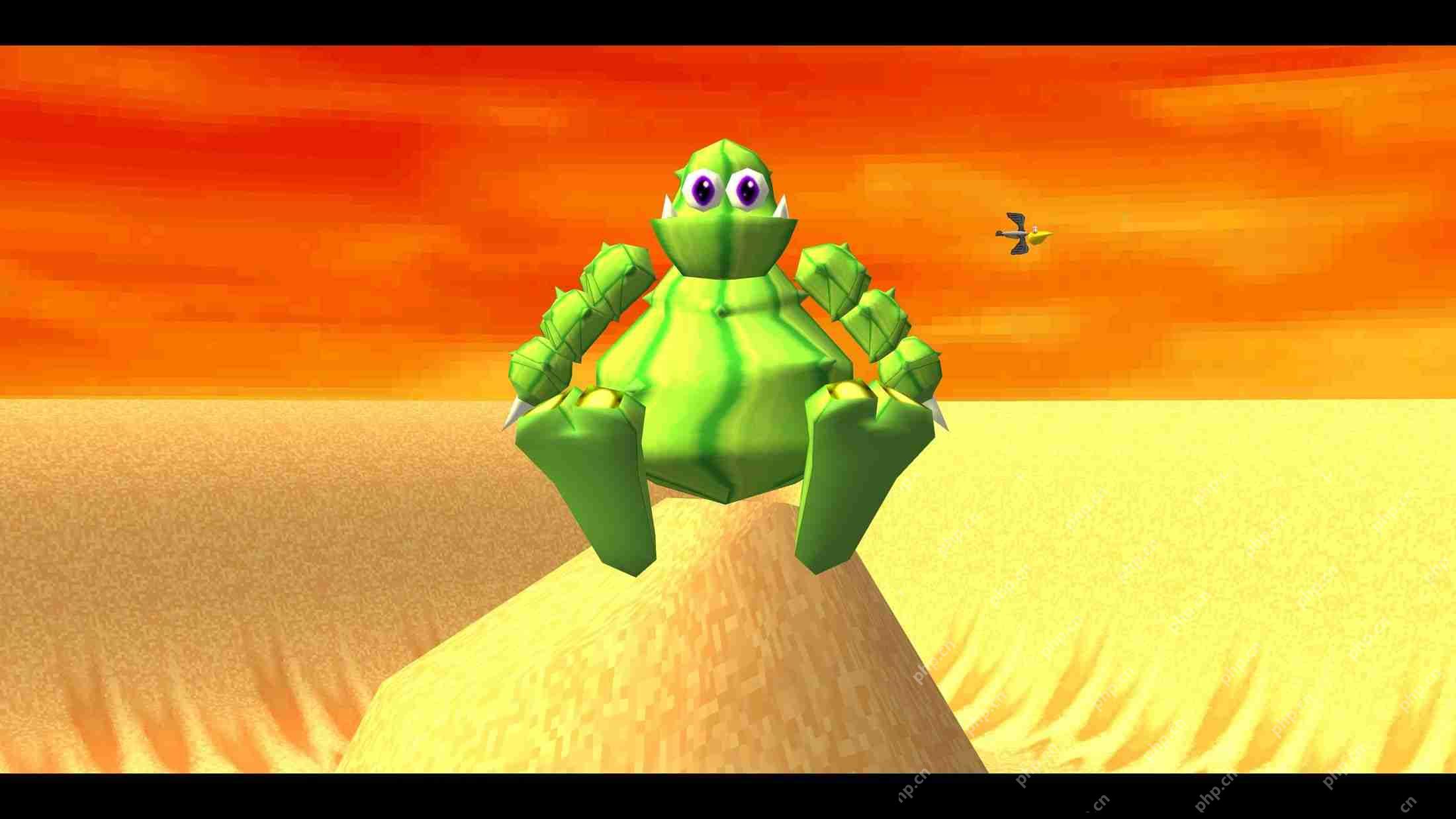 How to Complete Desert Island in Croc Legend of the Gobbos