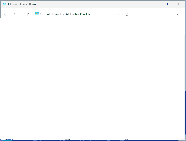 open Credential Manager Windows 11 Control Panel