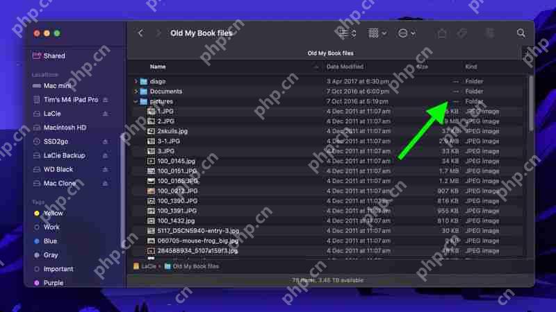 Reveal Hidden Folder Sizes in macOS Finder With These Tricks