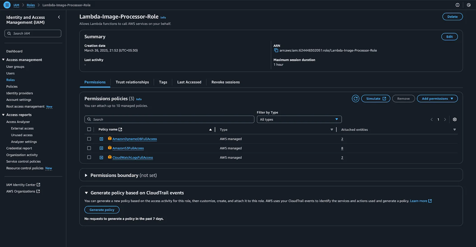 Serverless Image Processing Pipeline with AWS ECS and Lambda 