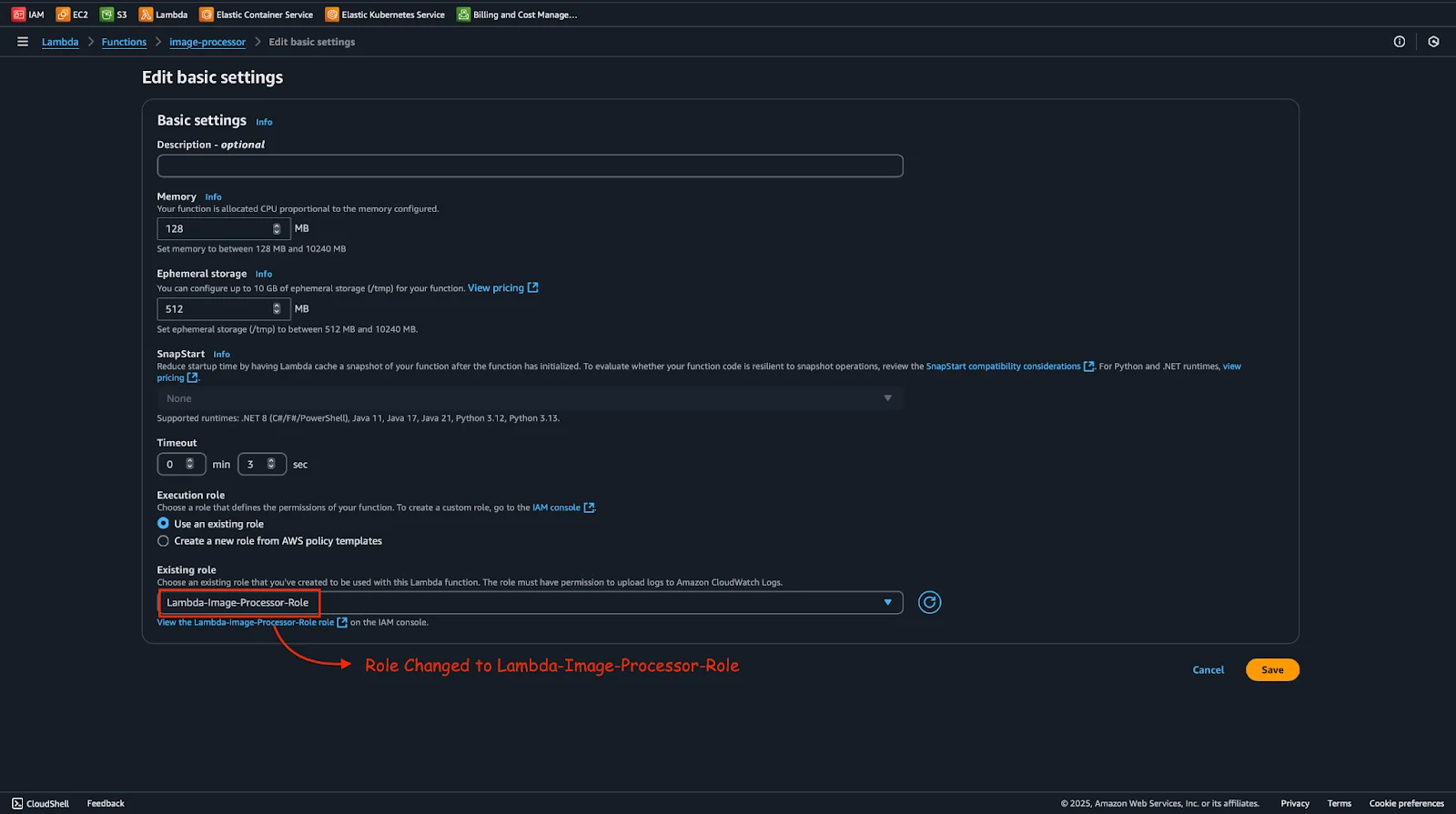 Serverless Image Processing Pipeline with AWS ECS and Lambda 