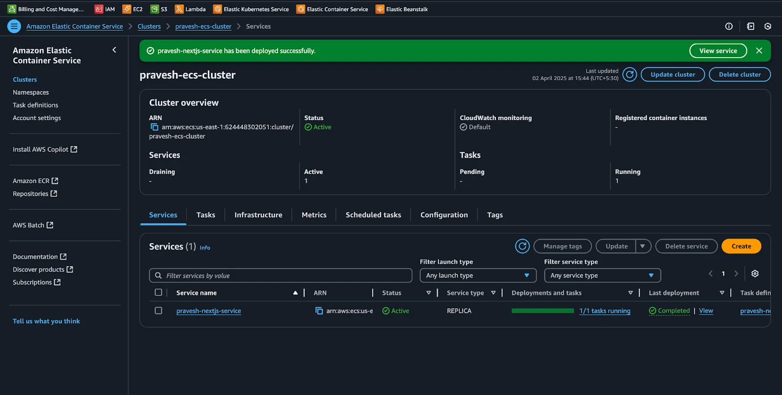 Serverless Image Processing Pipeline with AWS ECS and Lambda 