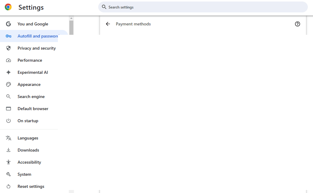 How to Manage Chrome Autofill Settings