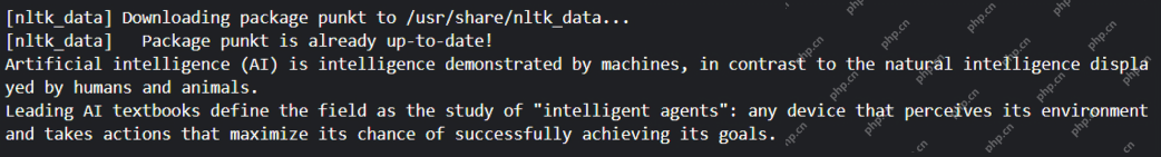 Automated Text Summarization with Sumy Library