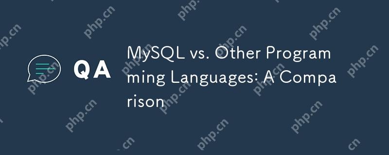 MySQL対その他のプログラミング言語：比較