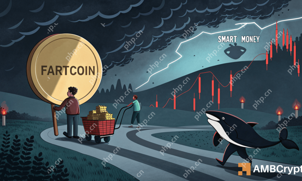 Fartcoin [fartcoin] kemalangan 16.57% kepada $ 0.7592, wang pintar keluar dari pembuangan token $ 5 juta