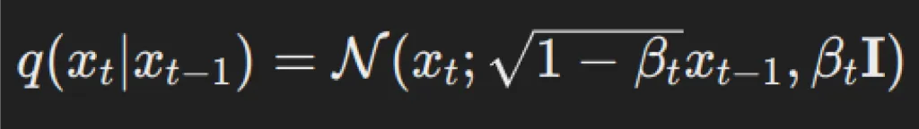 What is Forward Process Stable diffusion?