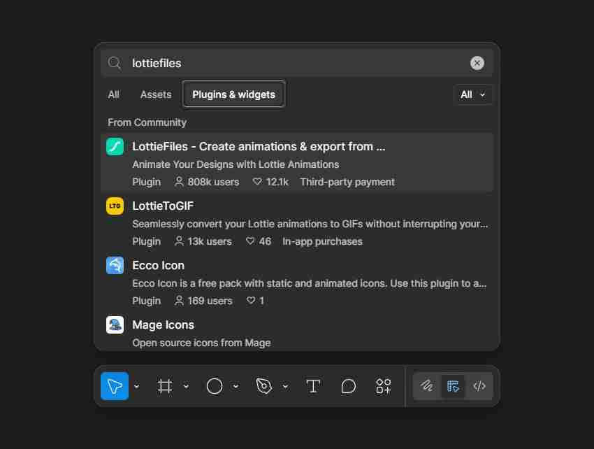 How to use Lotties in Figma