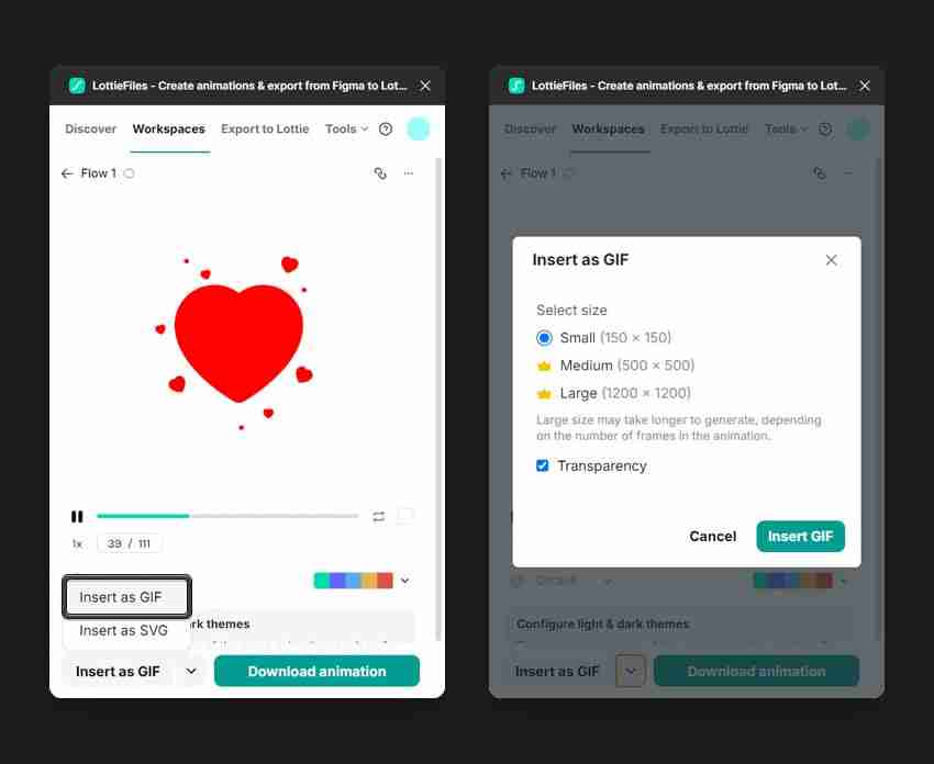How to use Lotties in Figma