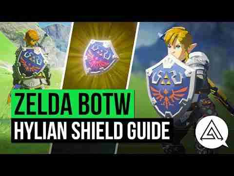 Zelda Breath of the Wild Hylian Shield location