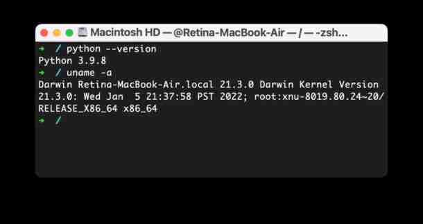 Making Python 3 Default in MacOS-MAC-php.cn image.