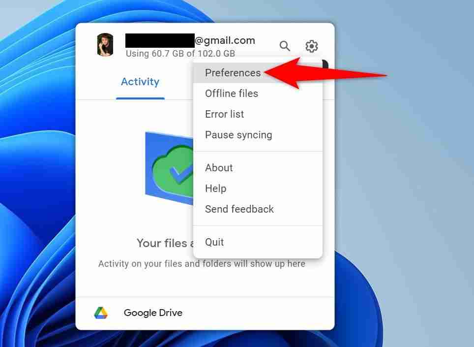 How I Get Google Drive to Automatically Sync New Windows 11 Files
