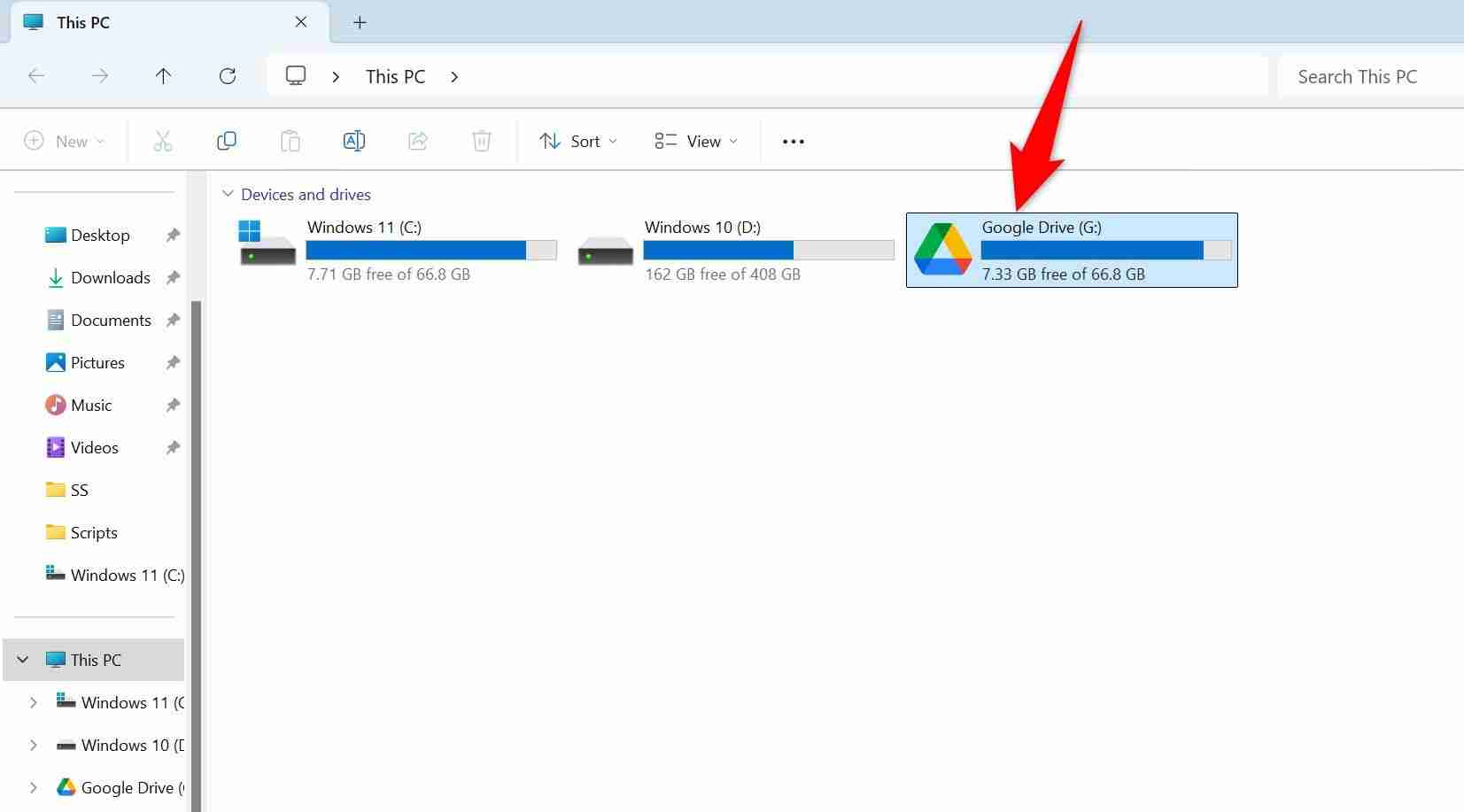 How I Get Google Drive to Automatically Sync New Windows 11 Files
