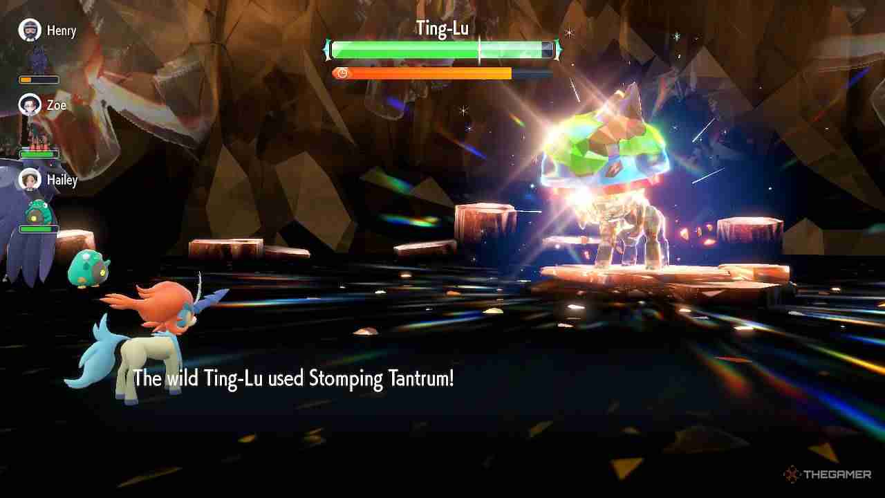 Pokemon Scarlet und Violet: Shiny Ting-Lu Tera Raid Guide