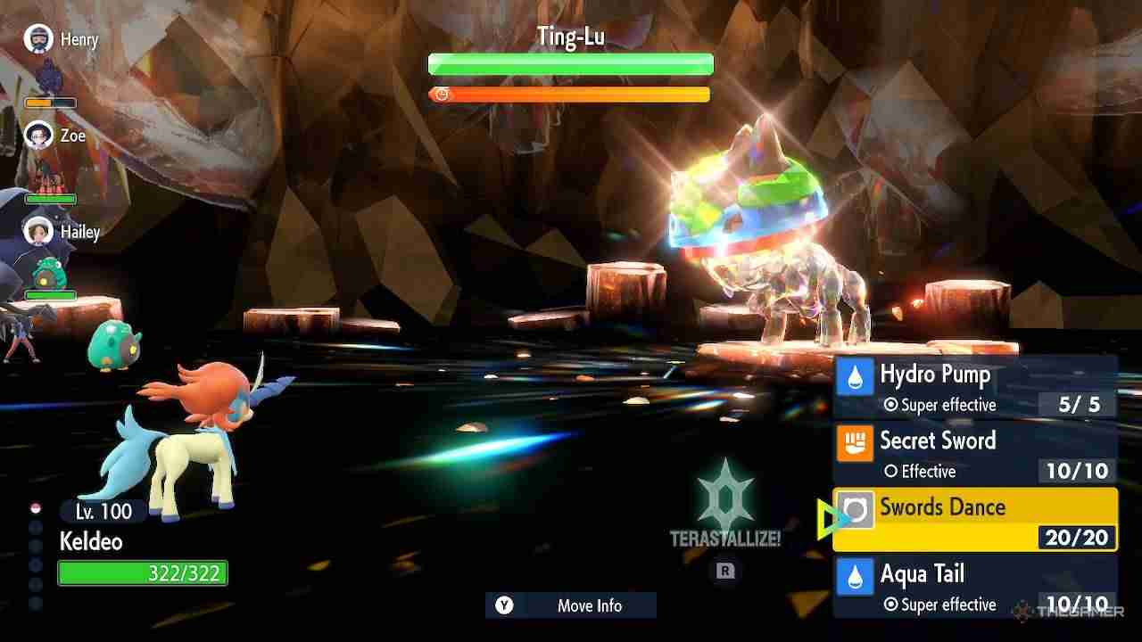 Pokemon Scarlet und Violet: Shiny Ting-Lu Tera Raid Guide