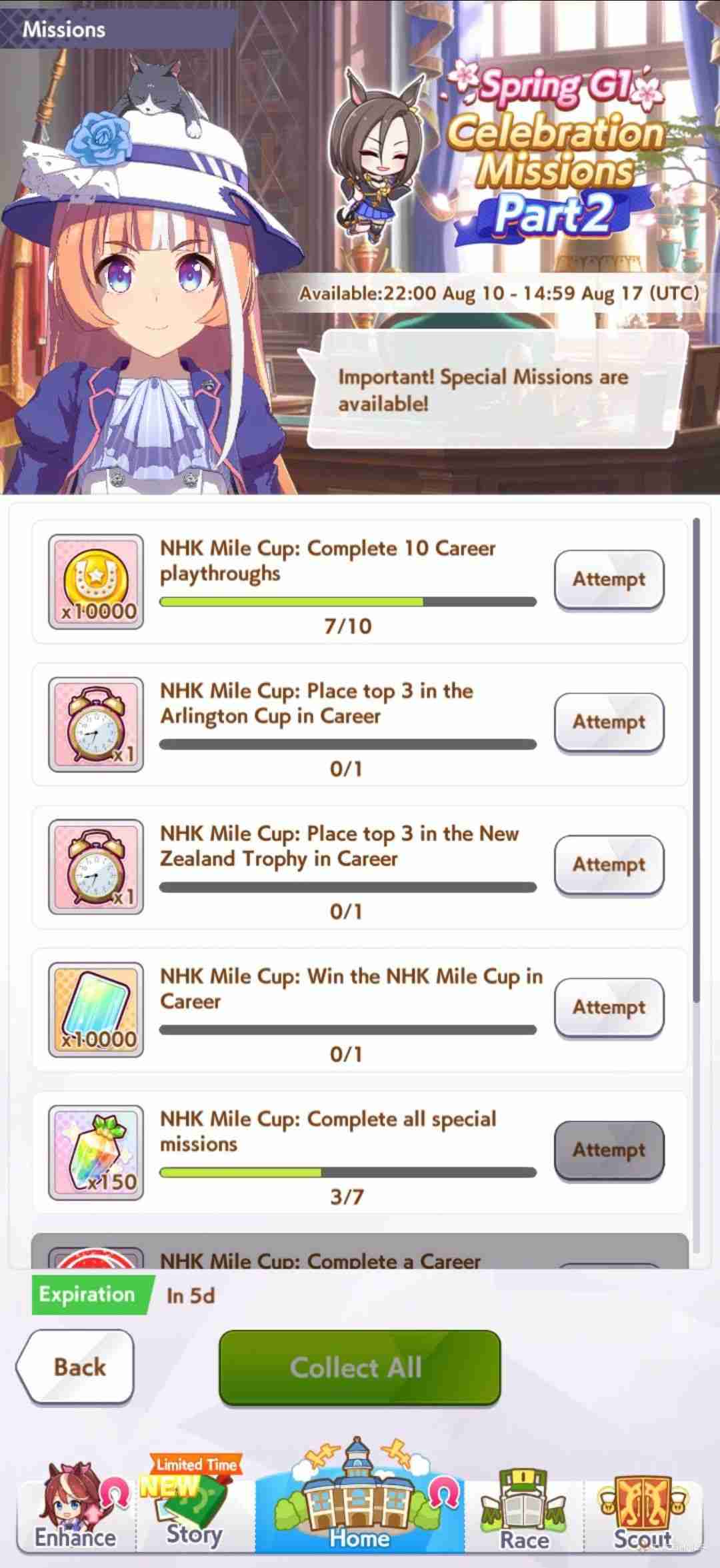 Umamusume: Pretty Derby - Spring G1 Race Celebration Missions Part 2 Guide