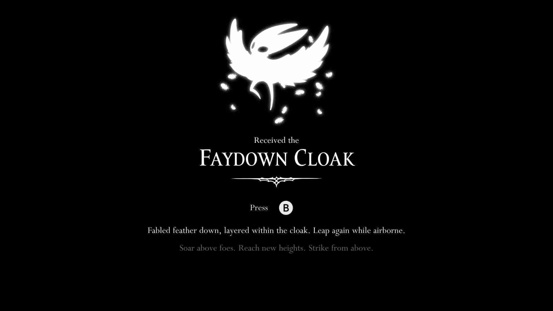 Hollow Knight: Silksong - Unlocking the Faydown Cloak Double Jump