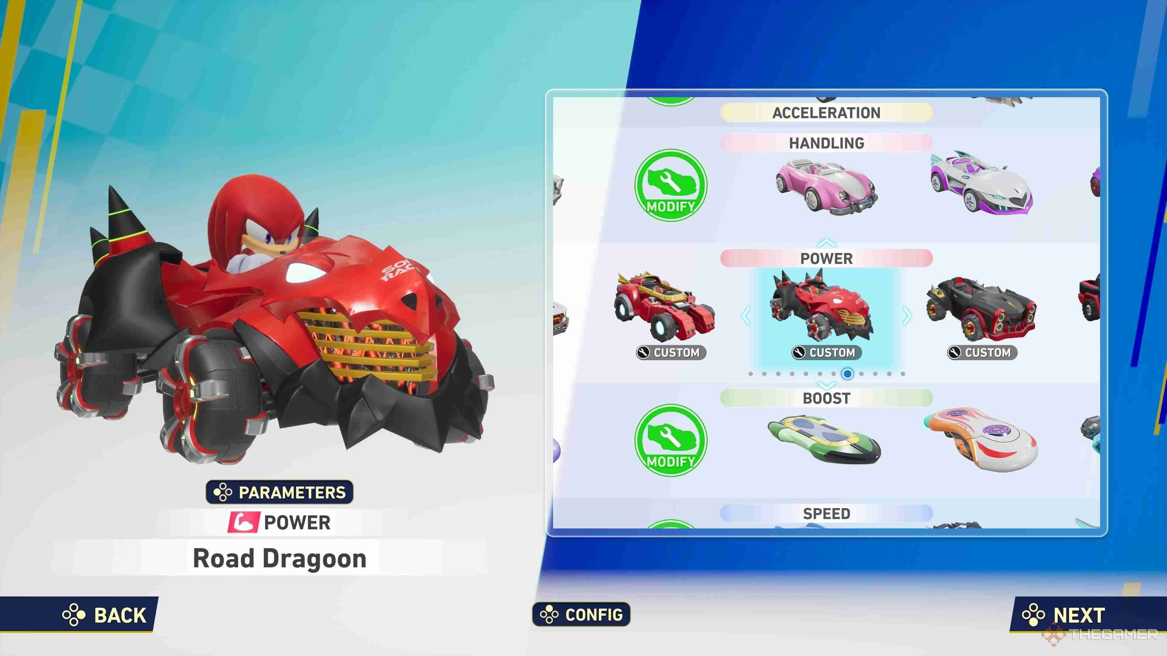 Sonic Racing: CrossWorlds - Complete Machine Parts Guide