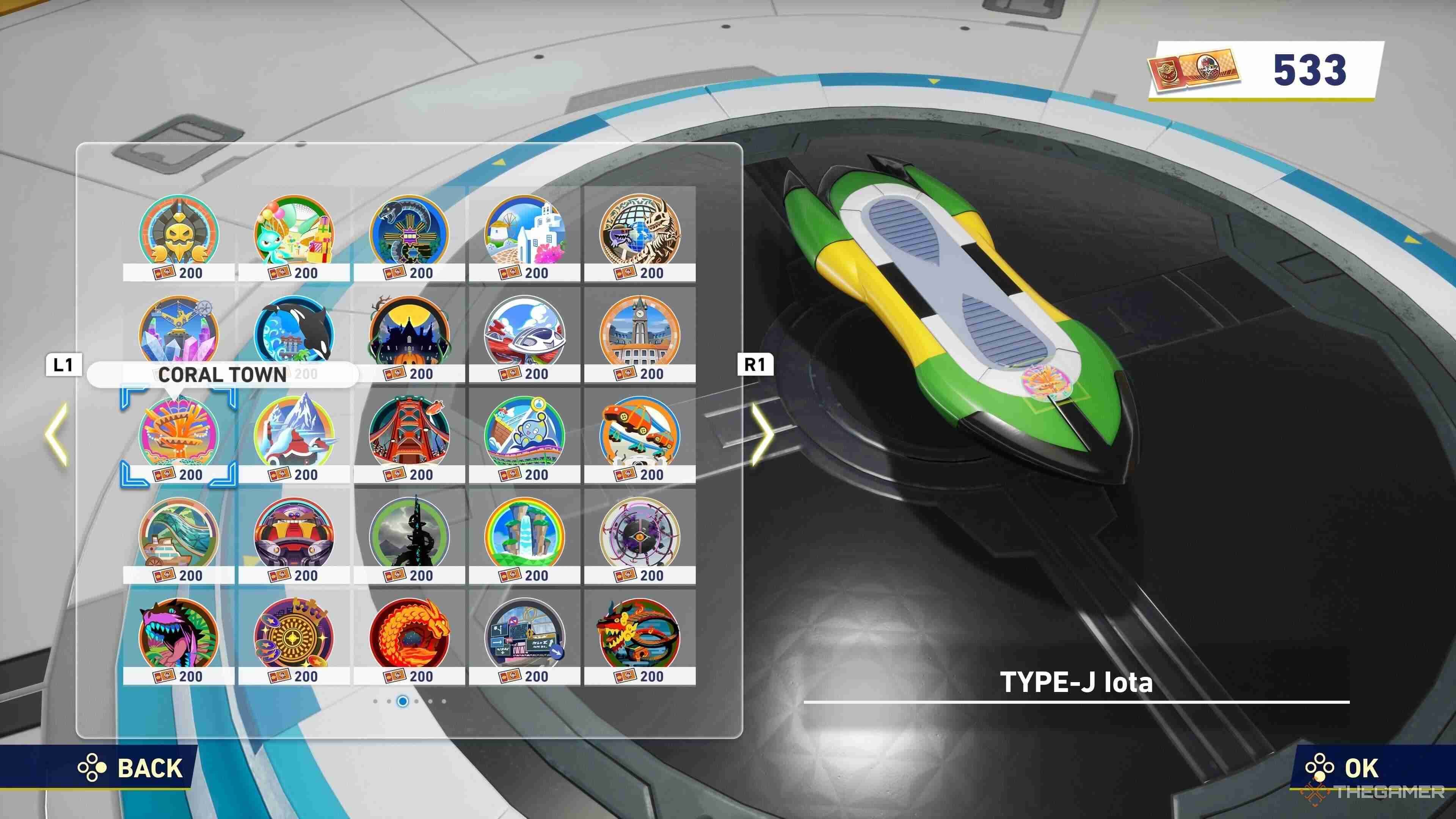 Sonic Racing: CrossWorlds - Complete Machine Parts Guide