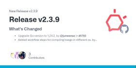 Beego v2.3.9 发布：升级到 Go 1.24.2 并补入 InsertFilter 示例
