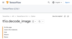 TensorFlow 2.21 图像接口加入 JPEG XL 解码