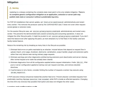 另一枚漏洞公告强调完整状态重置补丁的必要性