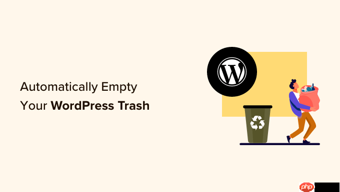 如何自动清空 WordPress 垃圾箱