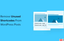 如何在 WordPress 中查找并删除未使用的短代码