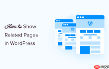 如何在 WordPress 中显示相关页面（2 种方法）