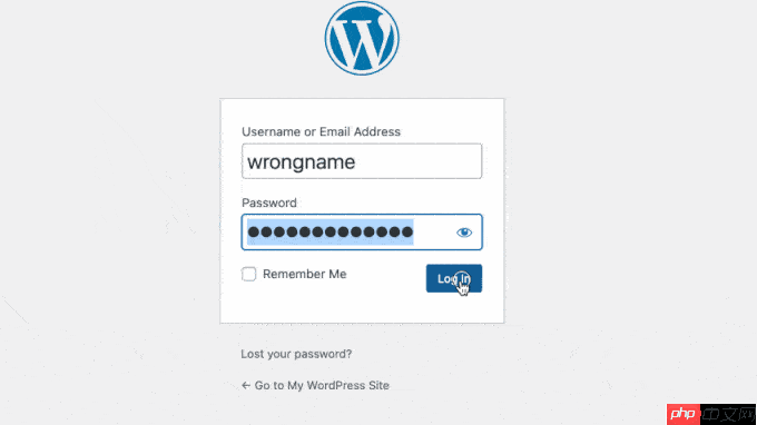 如何消除 WordPress 中的登录震动效果（已更新）