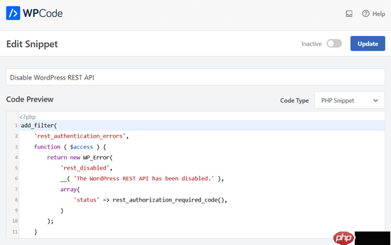 如何在 WordPress 中禁用 JSON REST API