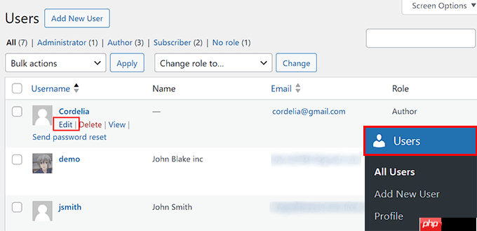 如何允许用户在 WordPress 中订阅作者