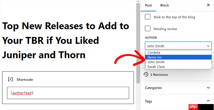 如何允许用户在 WordPress 中订阅作者