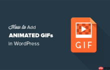 如何在 WordPress 中添加动画 GIF（正确的方法）
