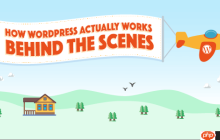 WordPress 在幕后的实际工作原理（信息图）