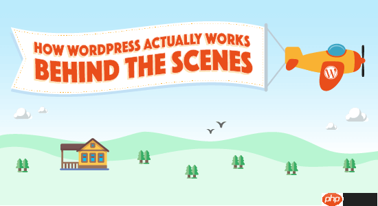 WordPress 在幕后的实际工作原理（信息图）