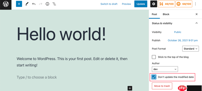 如何在 WordPress 中显示帖子的最后更新日期