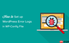 如何在 WP-Config 中设置 WordPress 错误日志