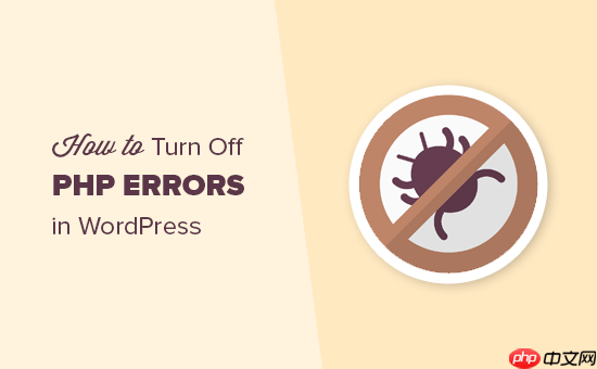 如何关闭 WordPress 中的 PHP 错误