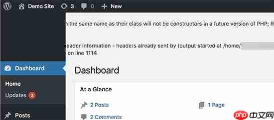 如何关闭 WordPress 中的 PHP 错误