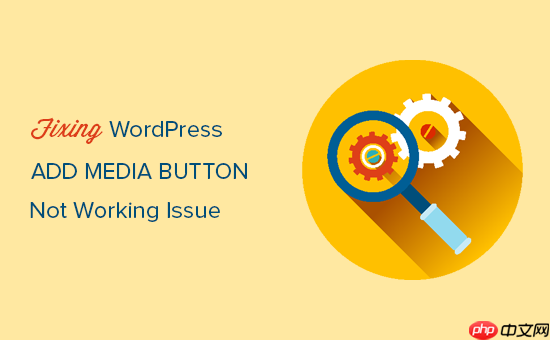 如何修复添加媒体按钮在 WordPress 中不起作用的问题
