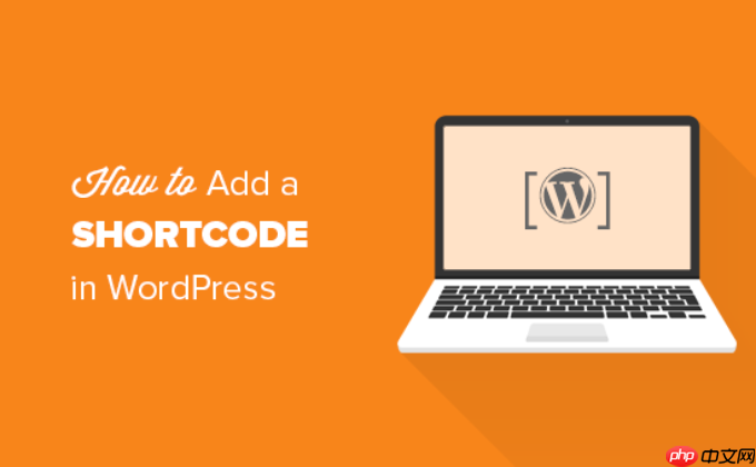 如何在 WordPress 中添加短代码(初学者指南)