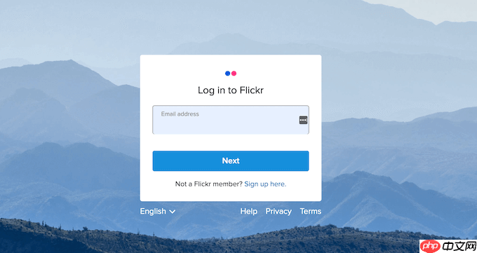 如何在 WordPress 中添加 Flickr 小部件