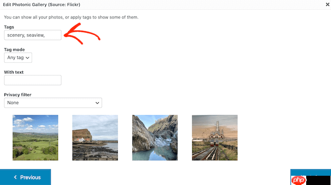 如何在 WordPress 中添加 Flickr 小部件