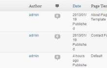 如何在 WordPress 仪表板中显示页面模板